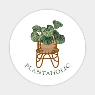 Plantaholic Calathea Magnet